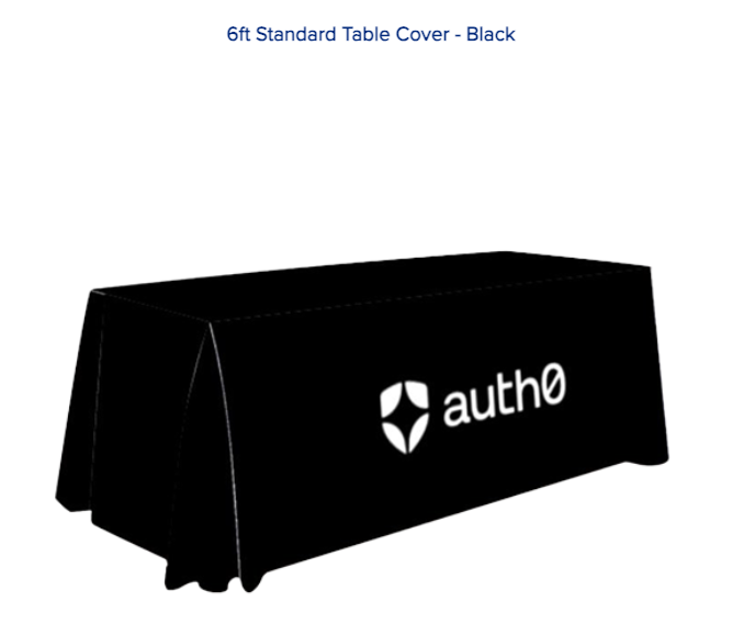 OKTA (Autho) Table Cloth - Black