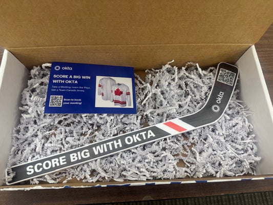 OKTA Hockey kit- hockey stick and post card - 2026