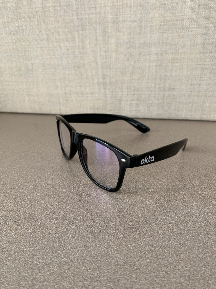 OKTA, Blue light, Black Eyeglasses