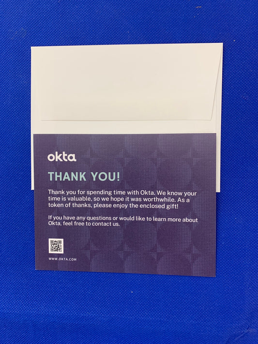 OKTA - Thank You Card
