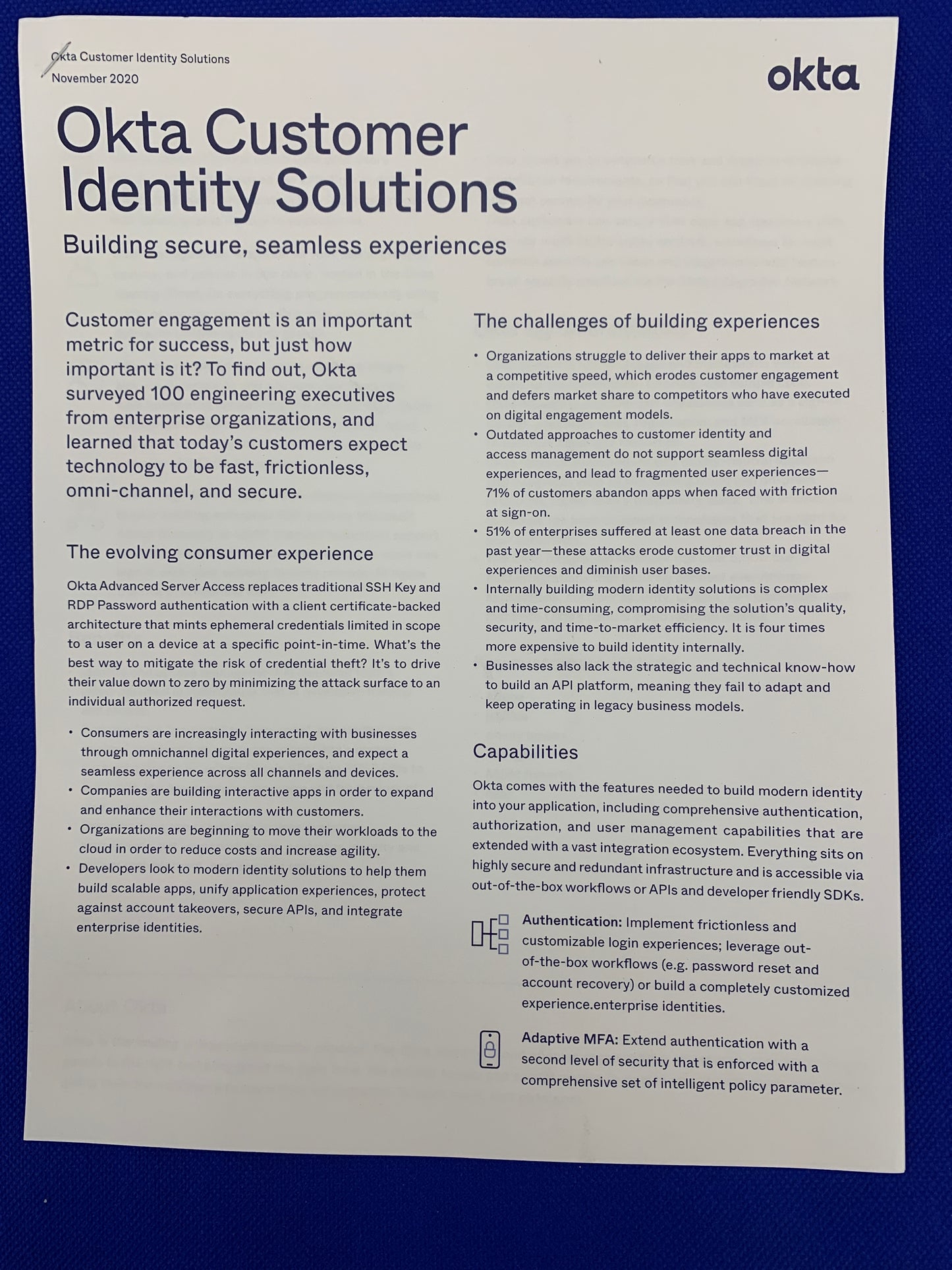 OKTA Info Sheet Solutions