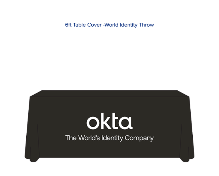 OKTA Table Cloth - Black