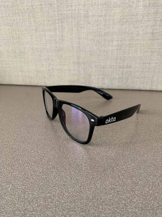 OKTA, Blue light, Black Eyeglasses
