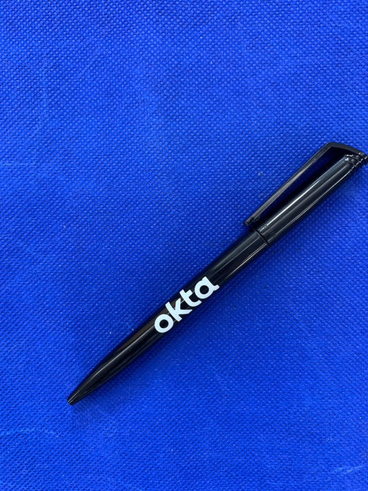 OKTA Black Pen